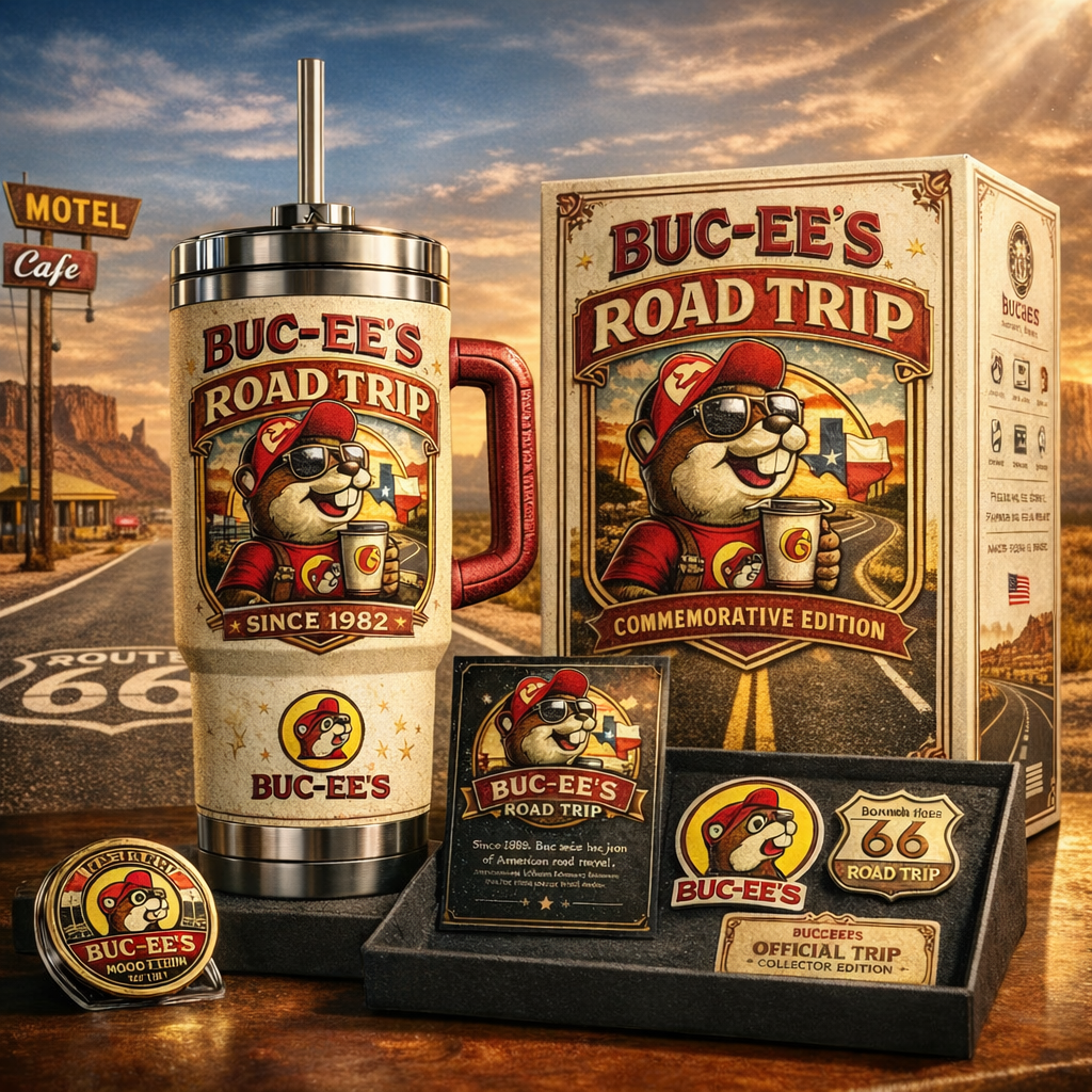 Road Trip Beaver Limited Edition Stanley Tumbler 🥤🌅