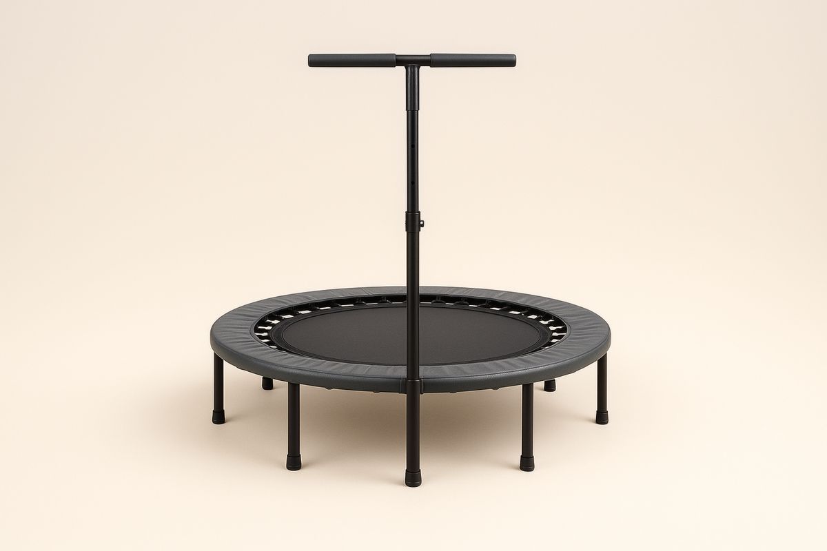 Trampoliini Käsituella ∅100cm Polyesteri Teräs-Jardineterna