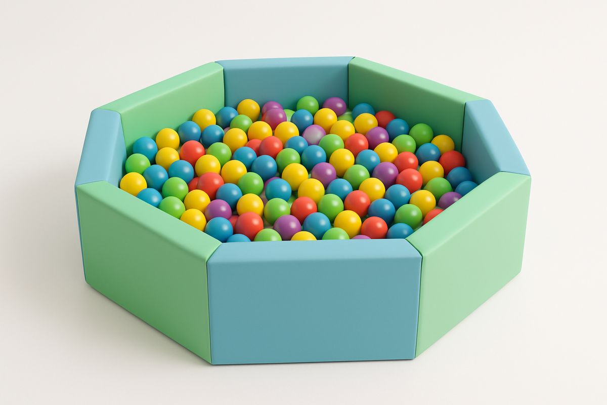 Lasten pehmeäreunainen pallomeri 120 cm-Jardineterna