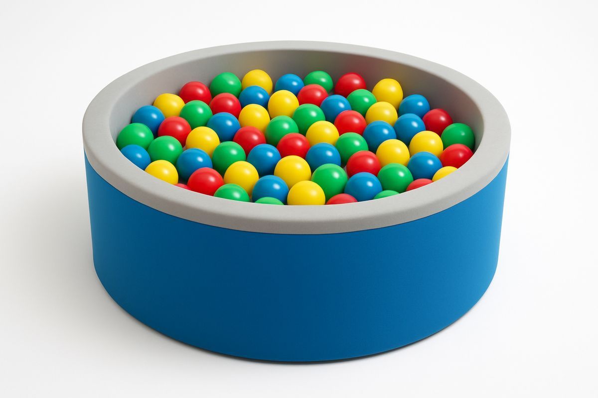 Lasten pyöreä pallomeri Ø90 cm, 200 palloa-Jardineterna