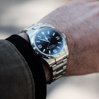 Explorer Black Dial 39mm