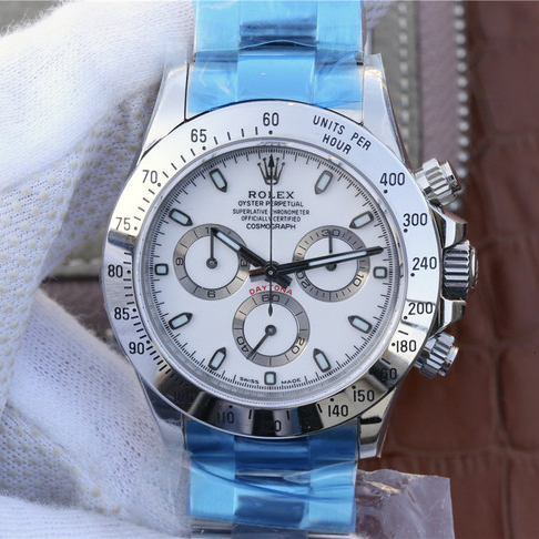 Daytona Pure Silver Multiple dial options 40mm