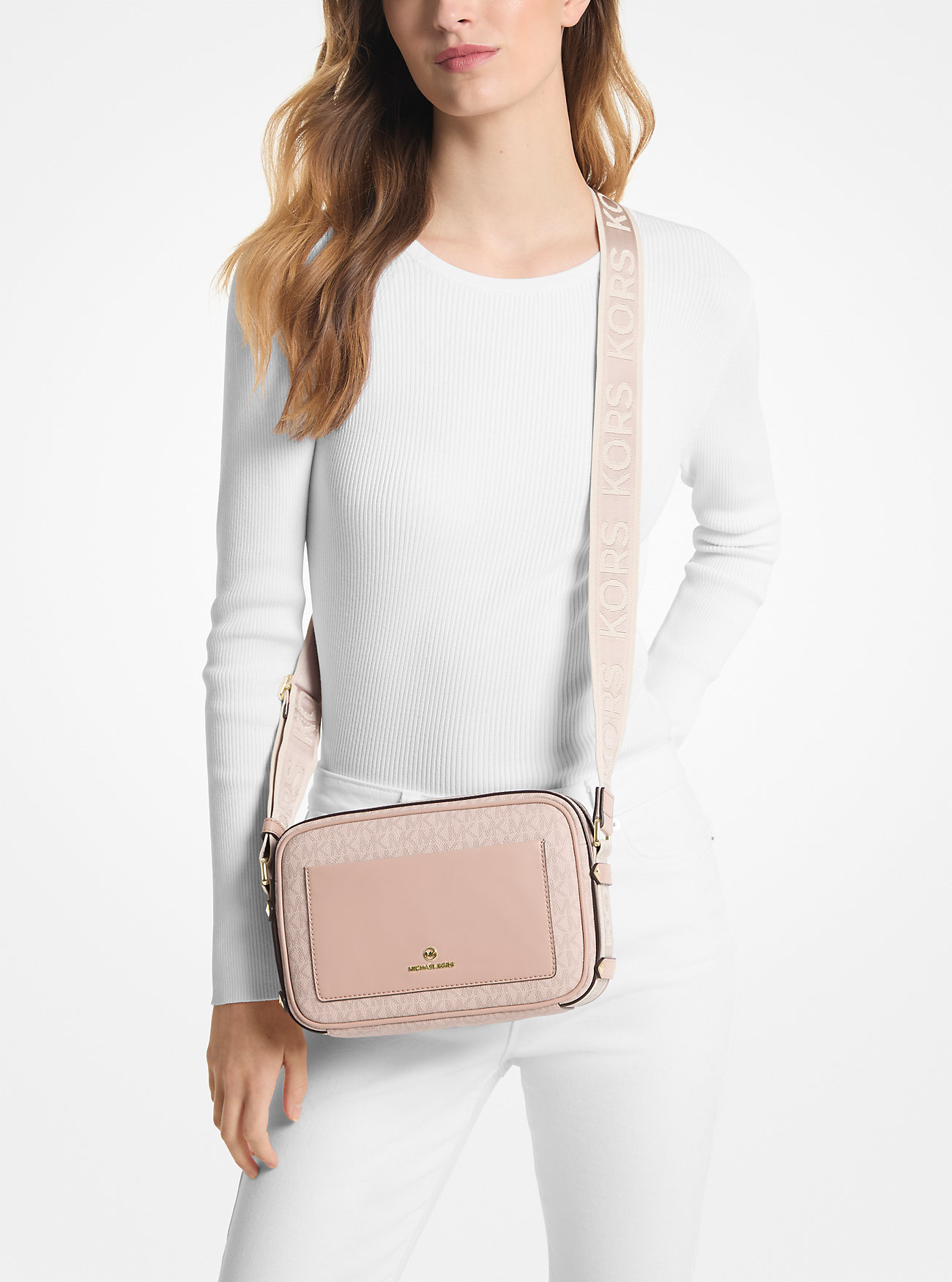 Maeve Large Logo Crossbody Bag