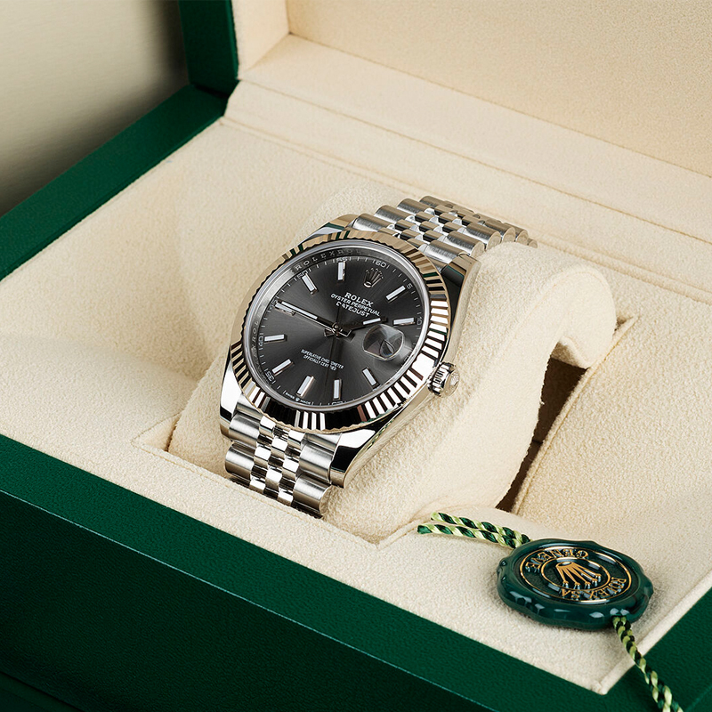 Rolthtex Datejust 41 Oystersteel and white gold M126334-0014
