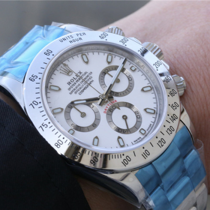 Daytona Pure Silver Multiple dial options 40mm