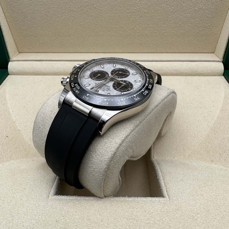 Cosmograph Daytona 116519LN White Gold Meteorite Dial