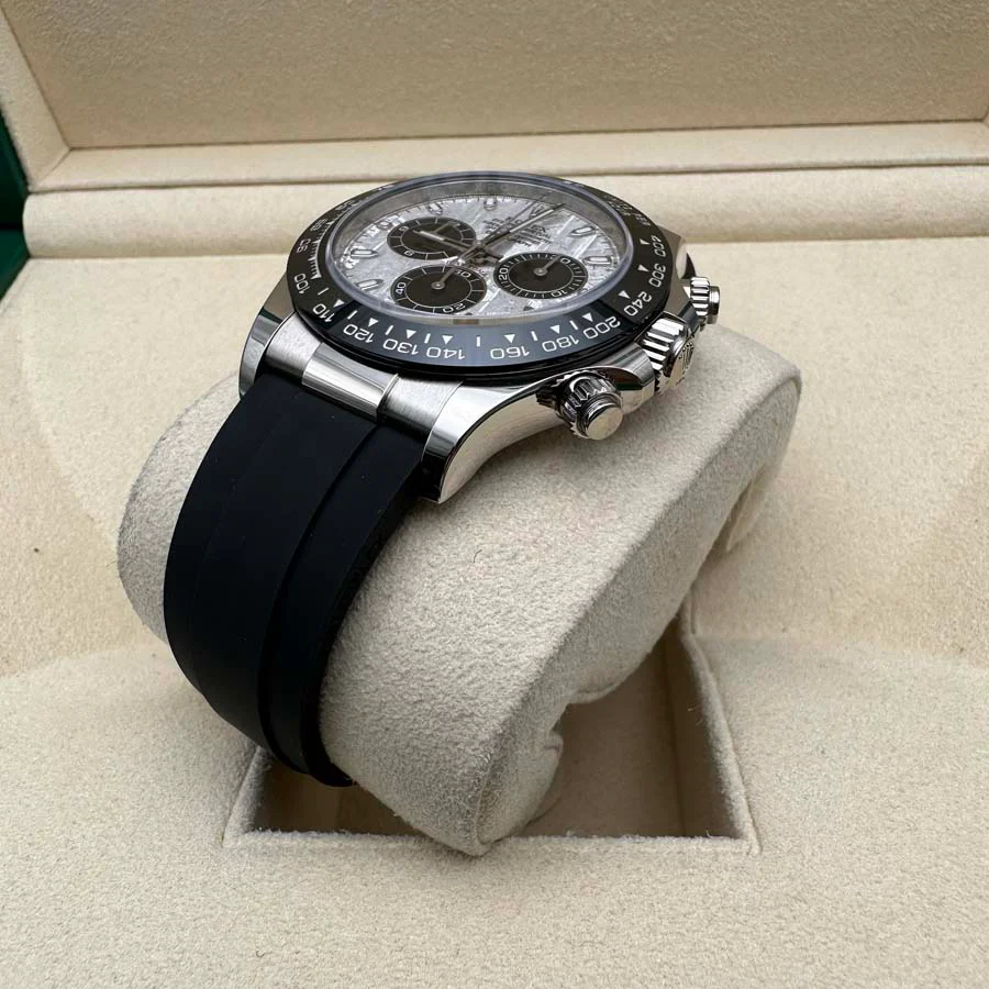 Cosmograph Daytona 116519LN White Gold Meteorite Dial