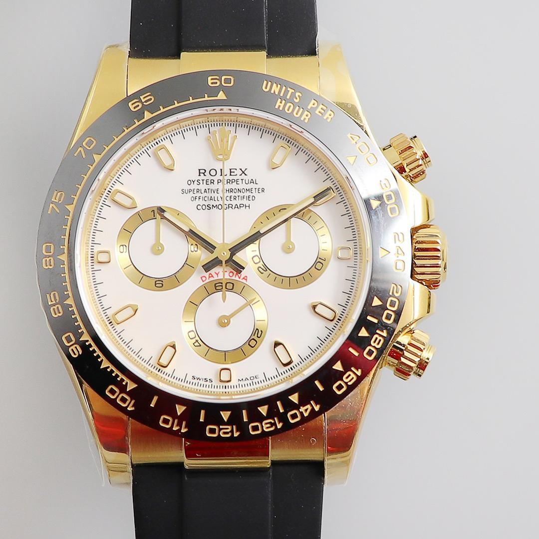 Daytona golden rubber style Multiple dial options 40mm