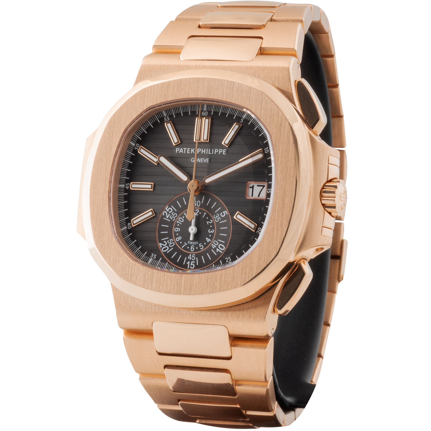 Rose Gold Black Graident Dial Mens Watch 5980/1R-001
