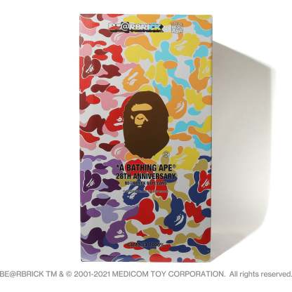 A BATHING APE 28TH ANNIVERSARY BE@RBRICK 1000%