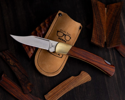 501 "The Larrin" Knife - Stealth Run, Cocobolo