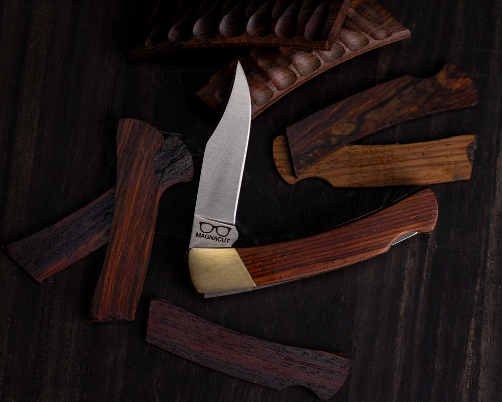 501 "The Larrin" Knife - Stealth Run, Cocobolo