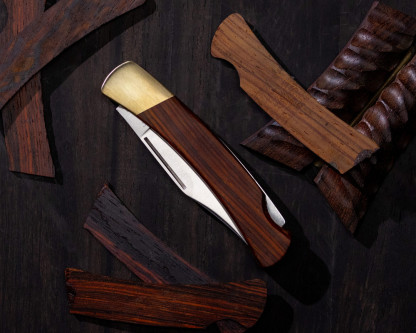 501 "The Larrin" Knife - Stealth Run, Cocobolo
