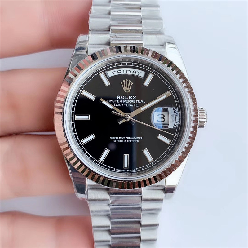 Day-Date Silver Multiple Dial Color Options 40mm
