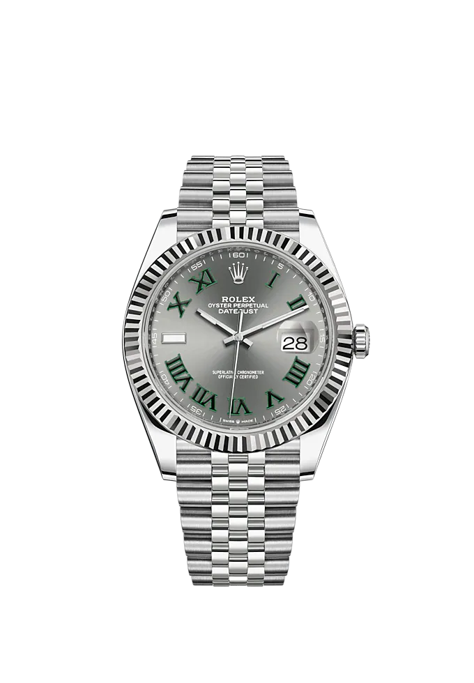 Rolthtex Datejust 41 Oystersteel and yellow gold Wimbledon - M126333-0020/126333-0019 Brand Unworn