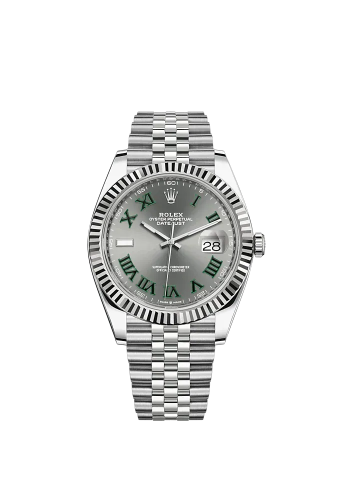 Rolthtex Datejust 41 Oystersteel and yellow gold Wimbledon - M126333-0020/126333-0019 Brand Unworn