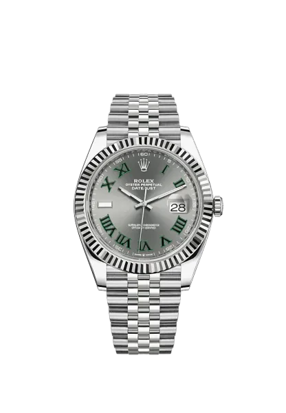 Rolthtex Datejust 41 Oystersteel and yellow gold Wimbledon - M126333-0020/126333-0019 Brand Unworn
