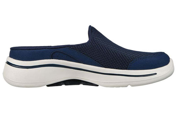 (WMNS) Skecththers Go Walk Casual Navy Blue 124481-NVW