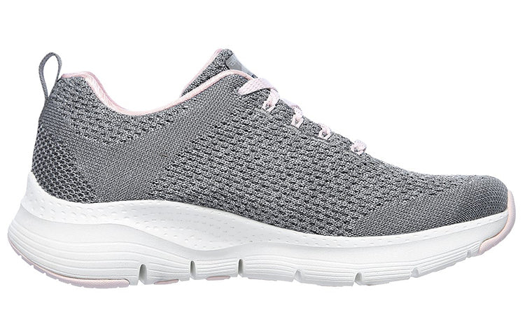(WMNS) Skecththers Arch Fit - Infinite Adventure Low-Top Grey/Pink 149058-GYPK