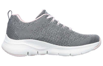 (WMNS) Skecththers Arch Fit - Infinite Adventure Low-Top Grey/Pink 149058-GYPK