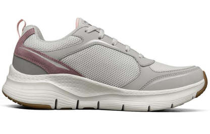 (WMNS) Skecththers Arch Fit Low-Top Gray 149413-LGPR