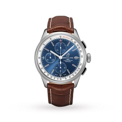BREITthtLING Premier Chronograph 42 Stainless Steel Watch A13315351C1P1