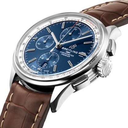 BREITthtLING Premier Chronograph 42 Stainless Steel Watch A13315351C1P1