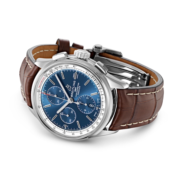 BREITthtLING Premier Chronograph 42 Stainless Steel Watch A13315351C1P1
