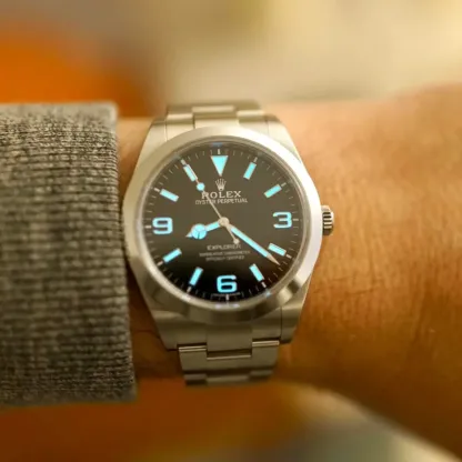 Explorer Black Dial 39mm