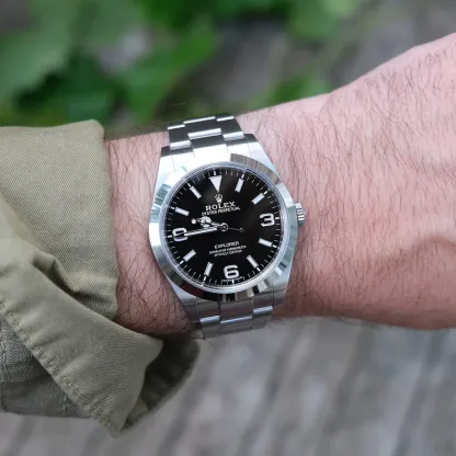 Explorer Black Dial 39mm