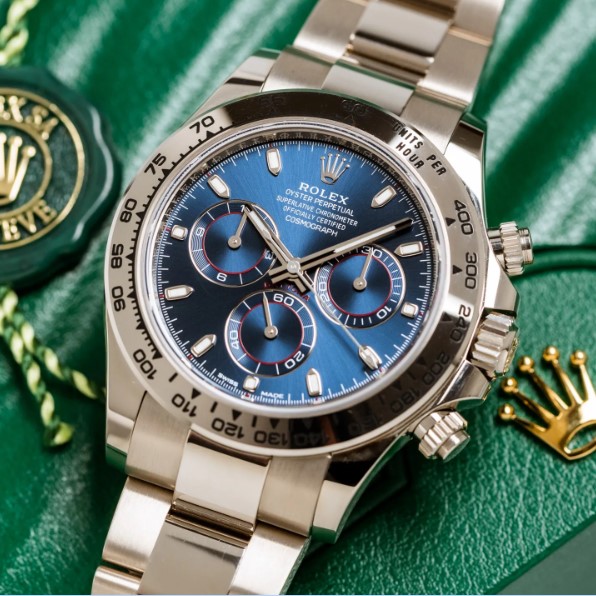 rolthtex Cosmograph Daytona 116509 - Blue Dial