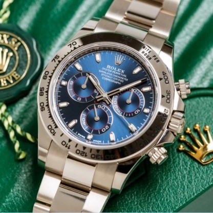 rolthtex Cosmograph Daytona 116509 - Blue Dial