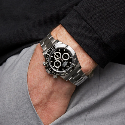 Daytona Siver Classic Panda Black & White Dial 40mm