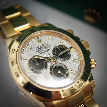 Rothtlex Cosmograph Daytona Yellow Gold Meteorite 116508-0015