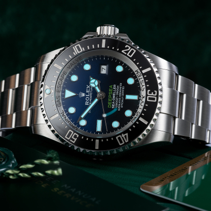 Rolthtex Sea-Dweller Deepsea 126660 D-Blue "James Cameron" Blue Dial 44mm New