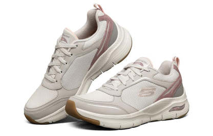 (WMNS) Skecththers Arch Fit Low-Top Gray 149413-LGPR