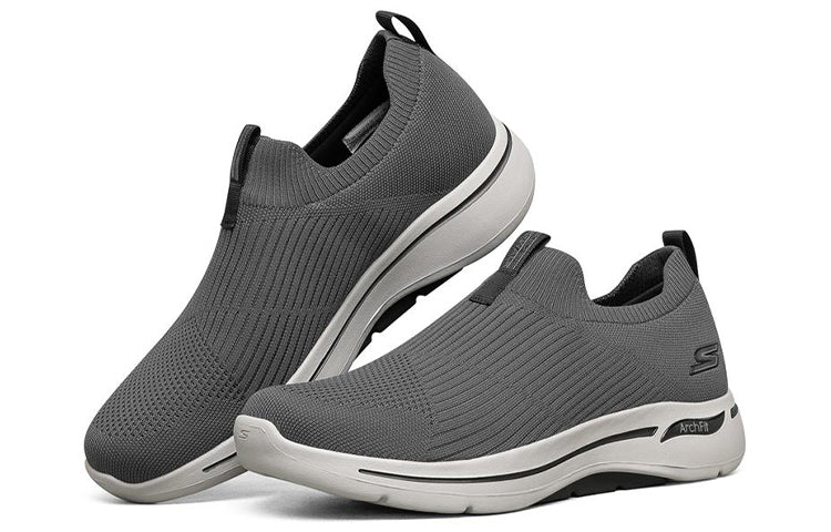 Skecththers Go Walk Arch Fit Low-Top Grey 'Black' 216118-CCBK