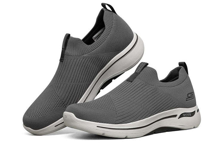 Skecththers Go Walk Arch Fit Low-Top Grey 'Black' 216118-CCBK