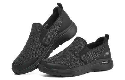 Skecththers Go Walk Arch Fit Low-top Loafers Black 216183-BBK