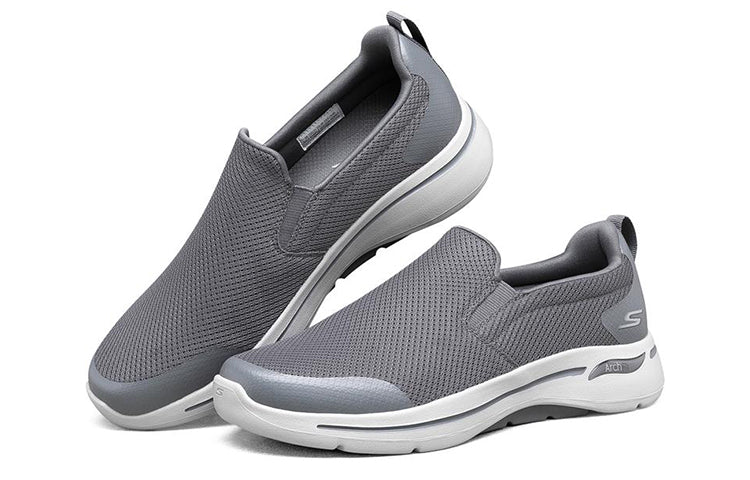 Skecththers Go Walk Arch Fit Low-Top Running Shoes Grey 216121-CHAR