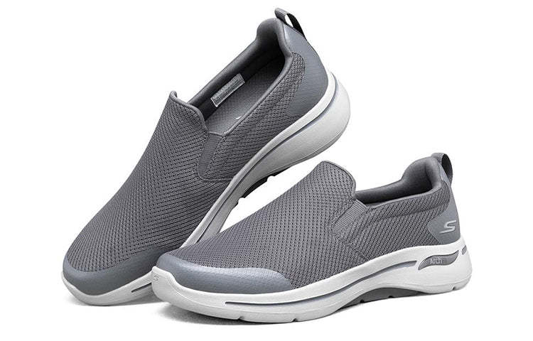 Skecththers Go Walk Arch Fit Low-Top Running Shoes Grey 216121-CHAR