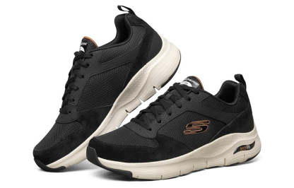 Skecththers Arch Fit 'Black White' 232101-BLK