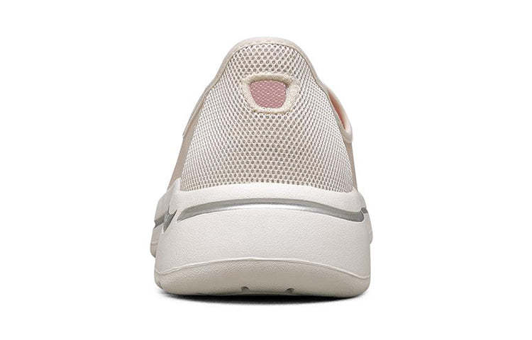 (WMNS) Skecththers Go Walk Arch Fit Loafers Pink/White 896018-NAT