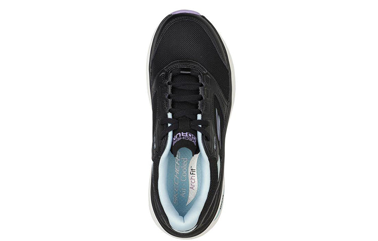 (WMNS) Skecththers Max Cushioning Arch Fit Low-Top Running Shoes Black 128301-BKAQ