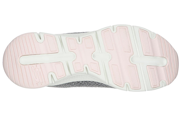 (WMNS) Skecththers Arch Fit - Infinite Adventure Low-Top Grey/Pink 149058-GYPK