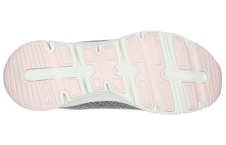 (WMNS) Skecththers Arch Fit - Infinite Adventure Low-Top Grey/Pink 149058-GYPK