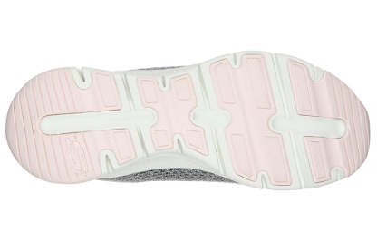 (WMNS) Skecththers Arch Fit - Infinite Adventure Low-Top Grey/Pink 149058-GYPK