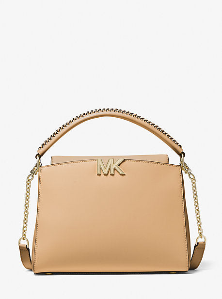 Karlie Medium Leather Satchel
