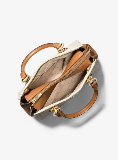 Marilyn Medium Logo Satchel