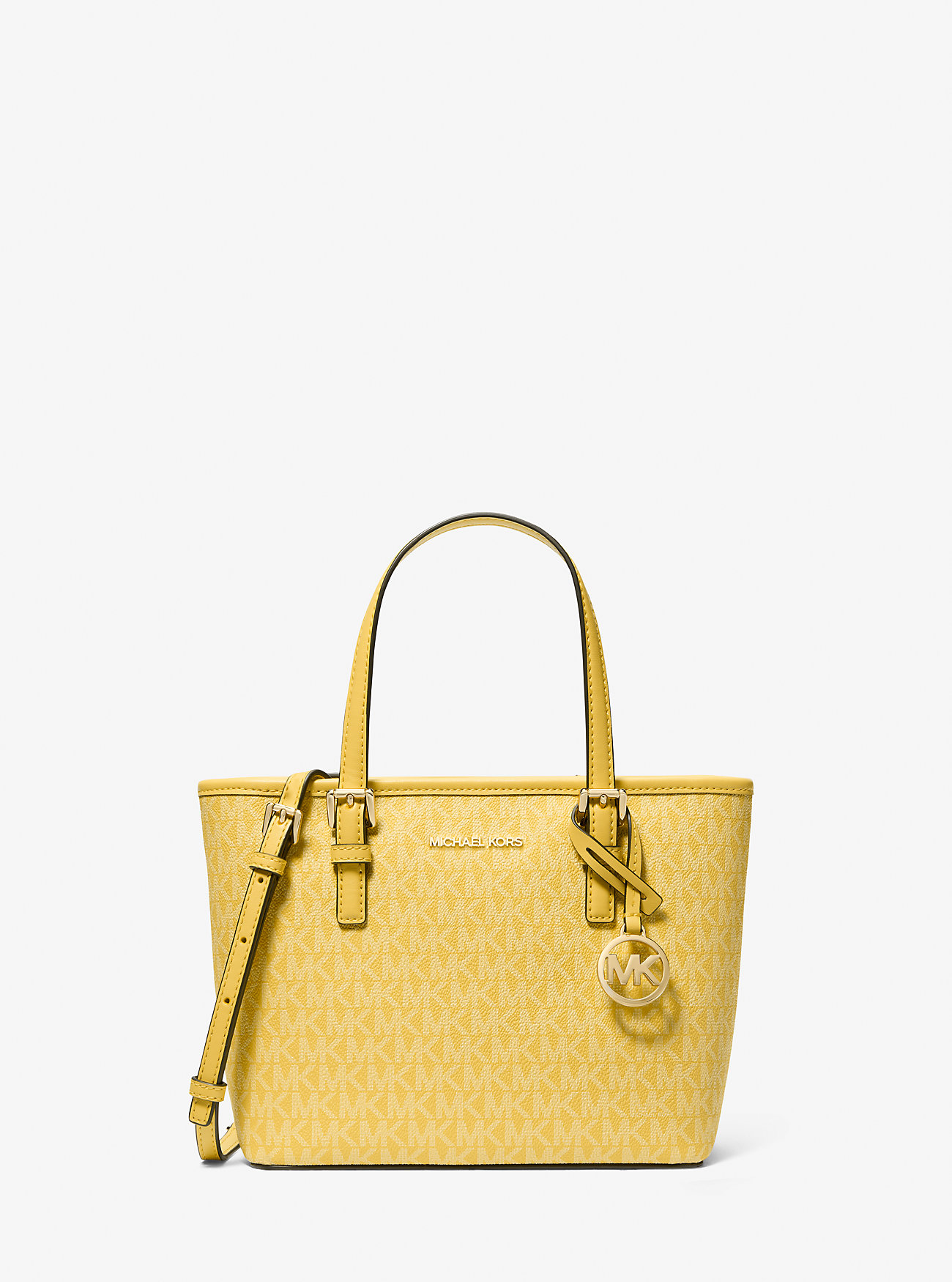 Jet Set Travel Extra-Small Logo Top-Zip Tote Bag